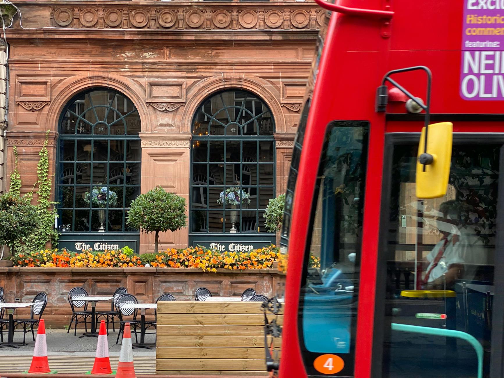 Byres Road in the heart of Glasgow West End