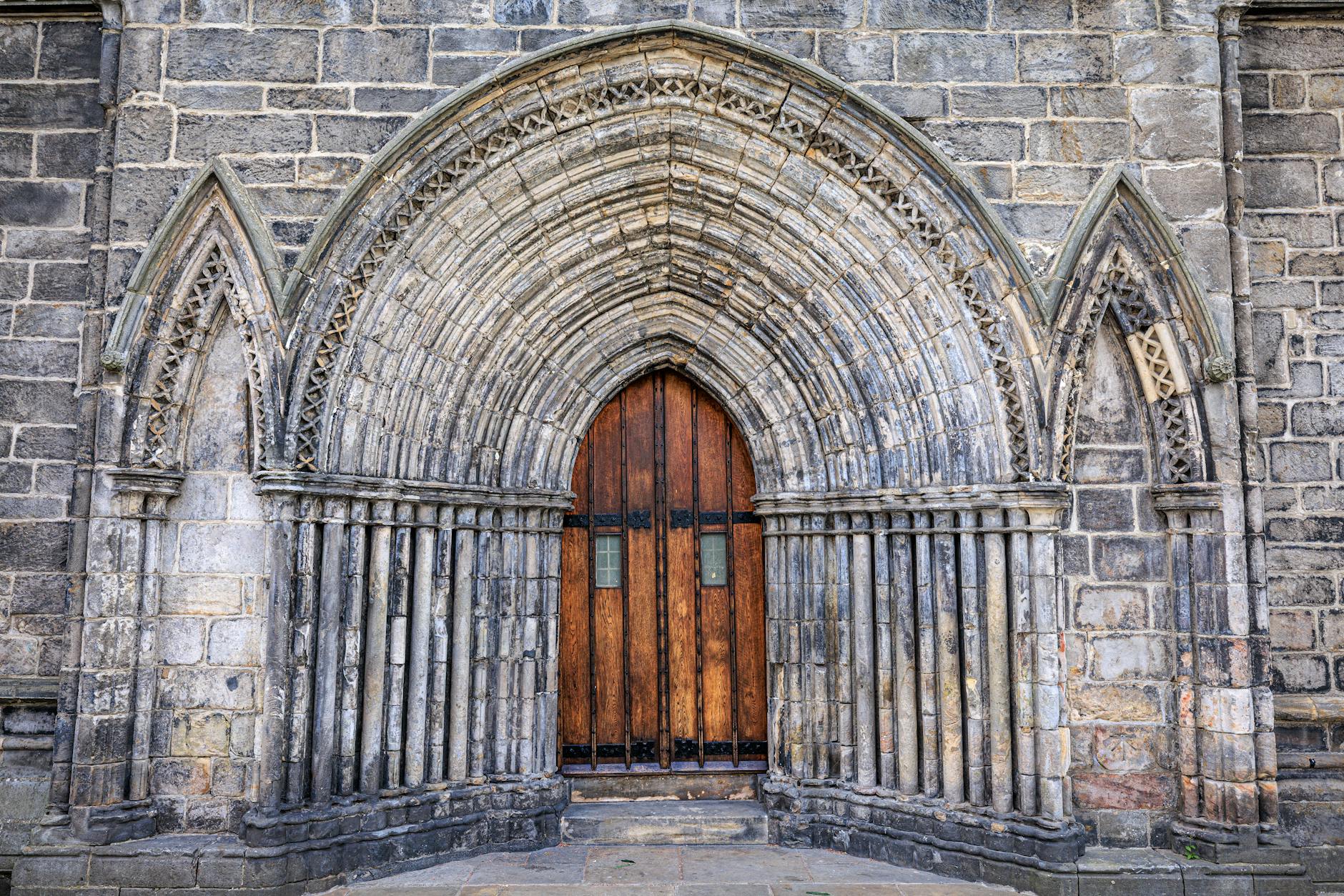 Glasgow Cathedral medieval stone exterior