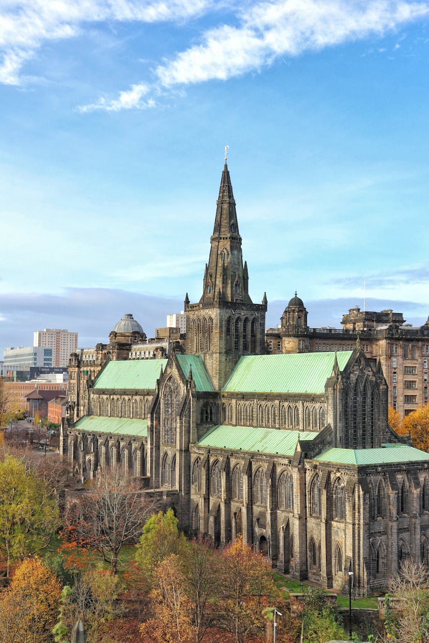 Historic Glasgow Cathedral with medieval stone architecture