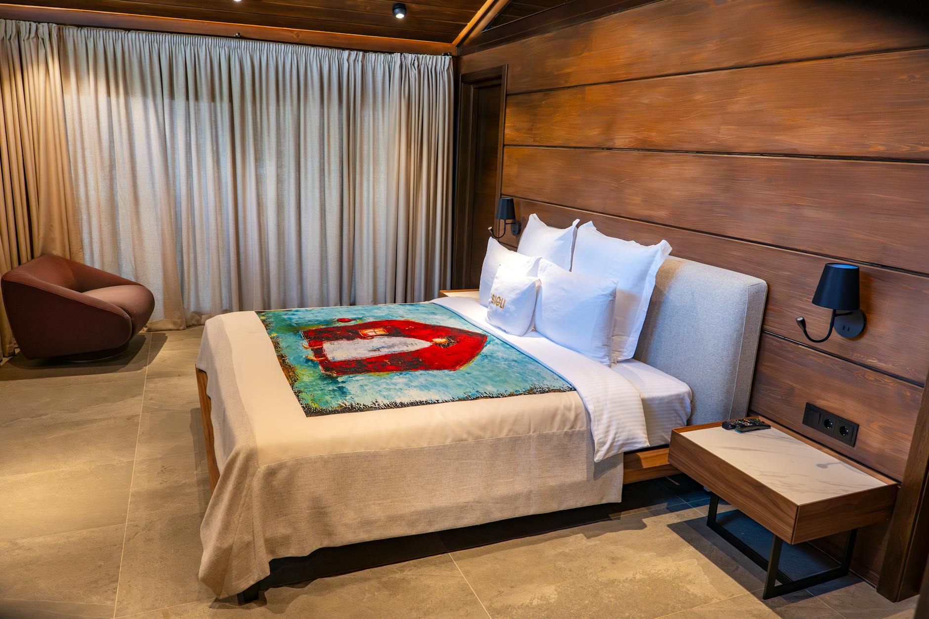 Best hotels Glasgow city centre stylish boutique room interior