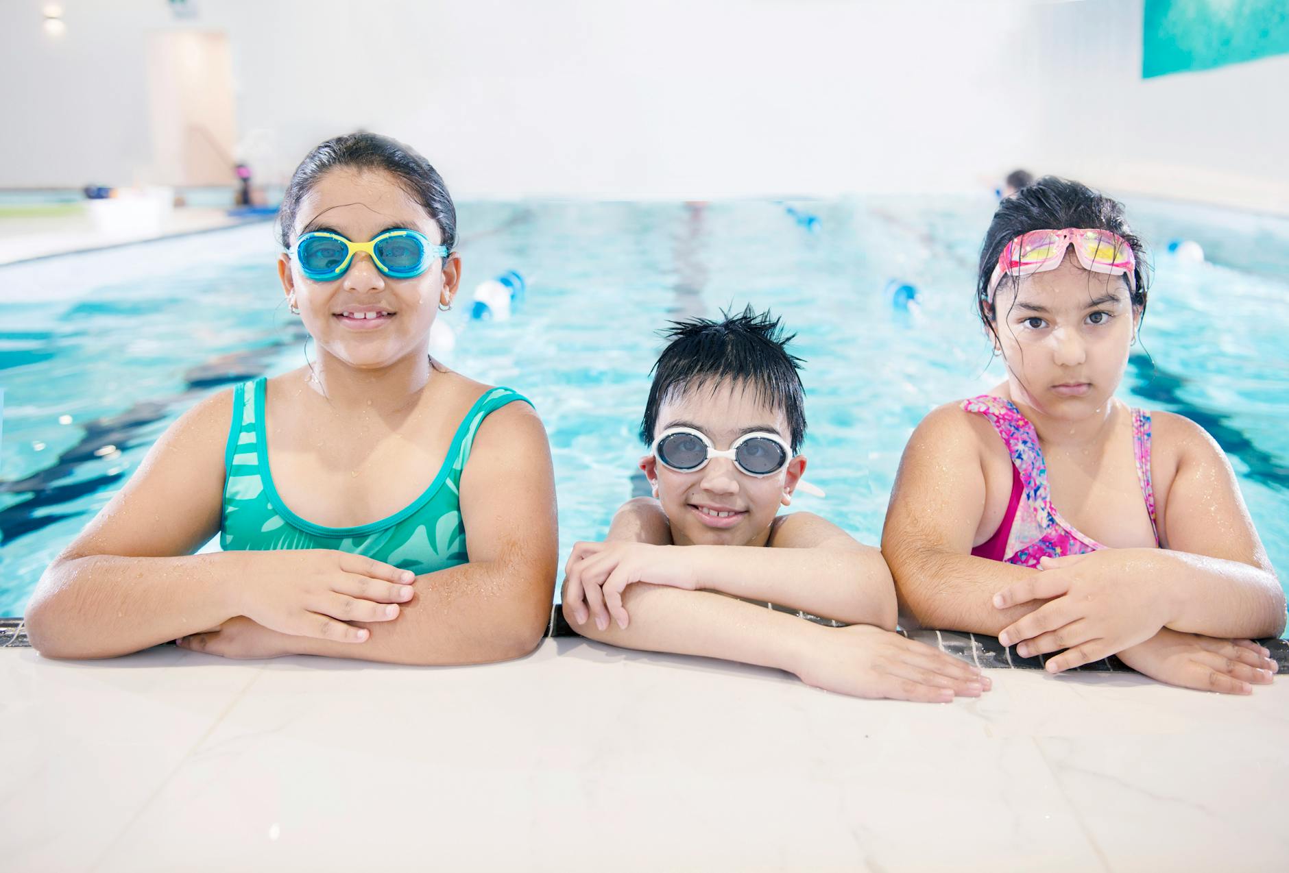 Children's swimming pool at a Glasgow leisure centre