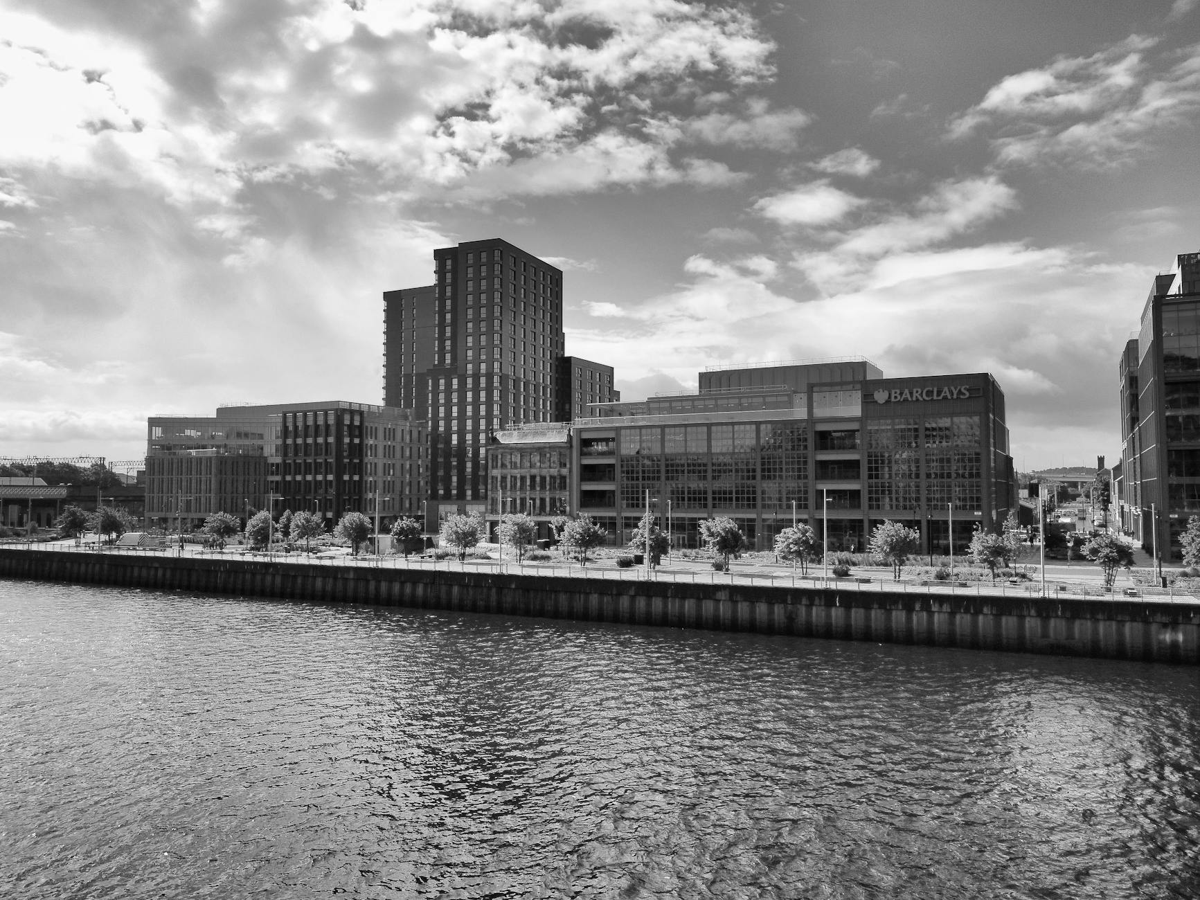 Glasgow with kids riverside Clyde waterfront family walk