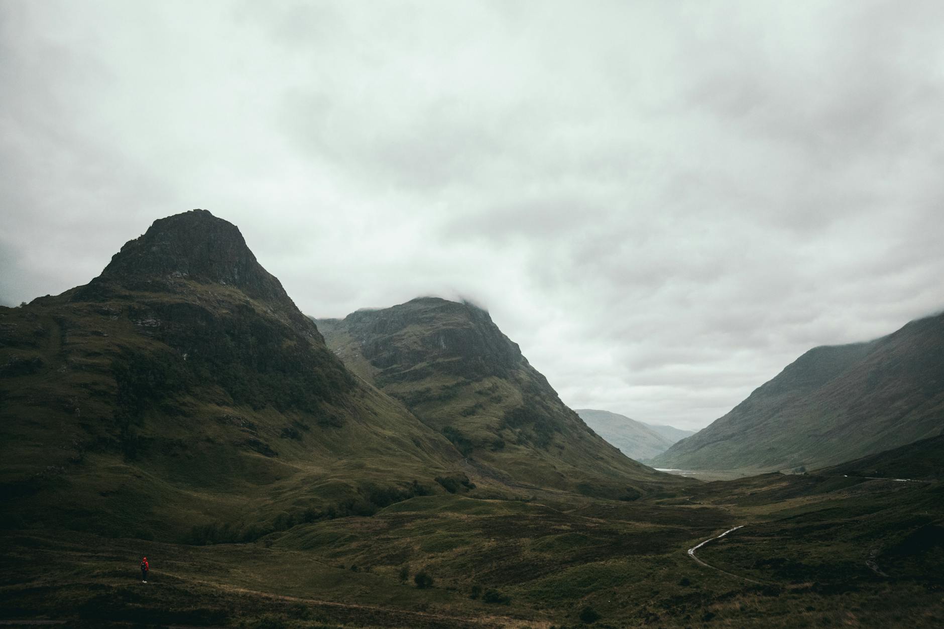 Glencoe valley in the Scottish Highlands a day trip from Glasgow