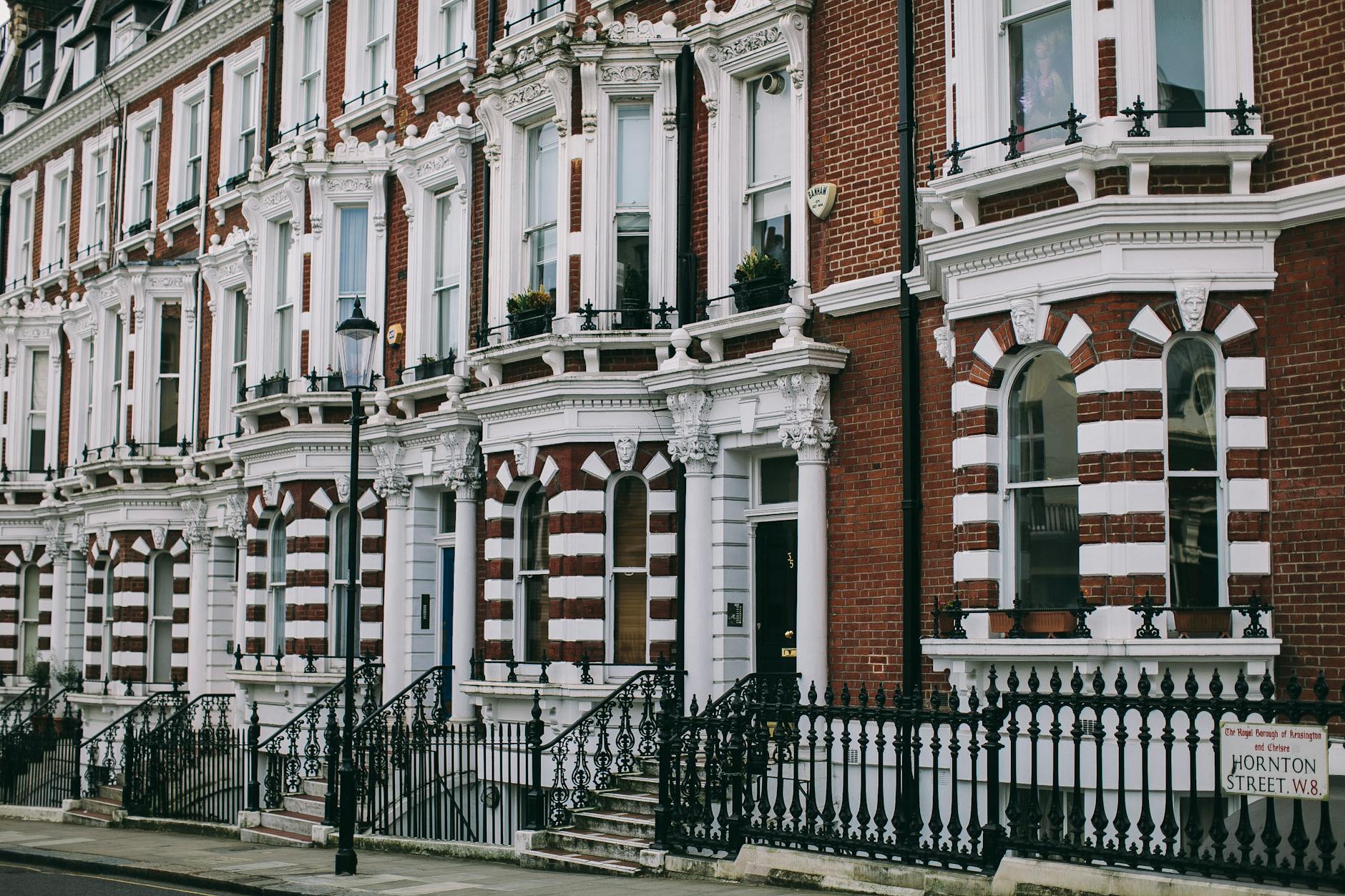 Victorian terrace at Park Circus in Glasgow's West End