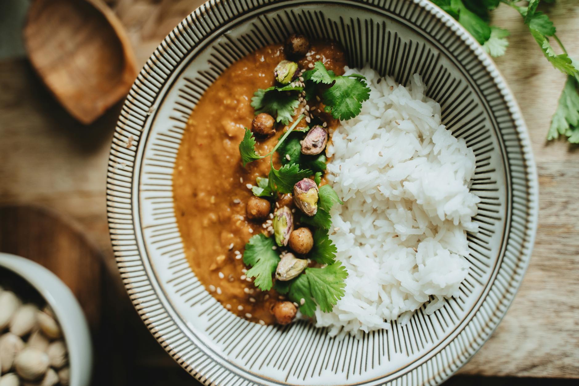 Vegetarian Punjabi curry like Ranjit's Kitchen in Glasgow