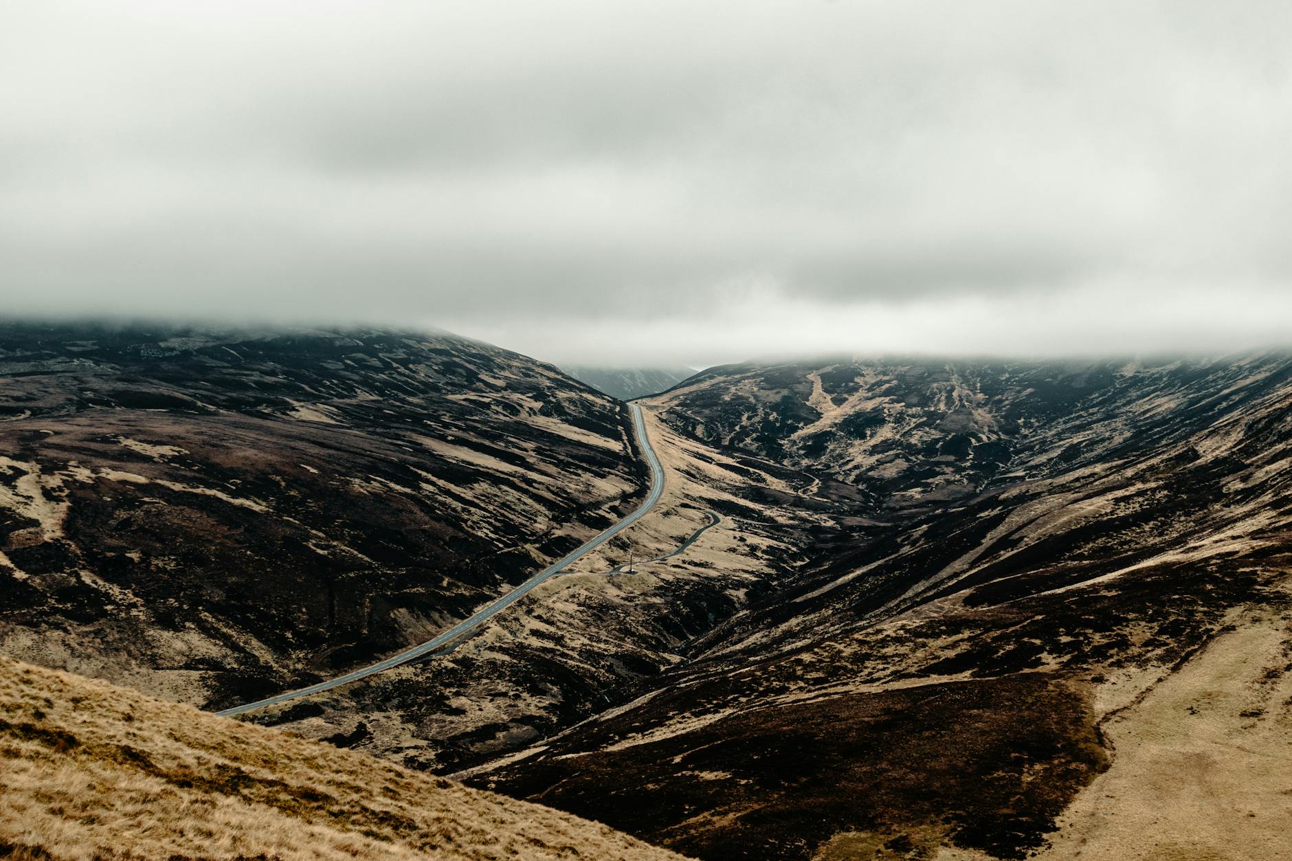 Rannoch Moor on the road to Glencoe from Glasgow