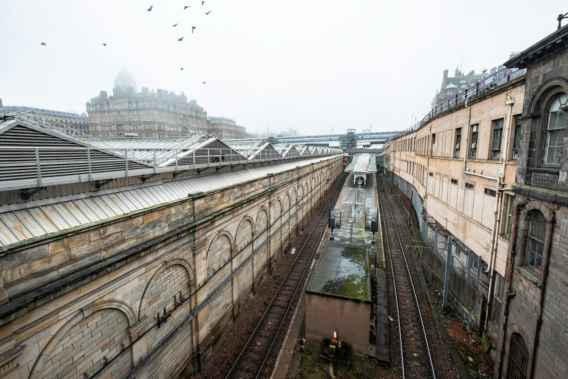 ScotRail train between Glasgow and Edinburgh