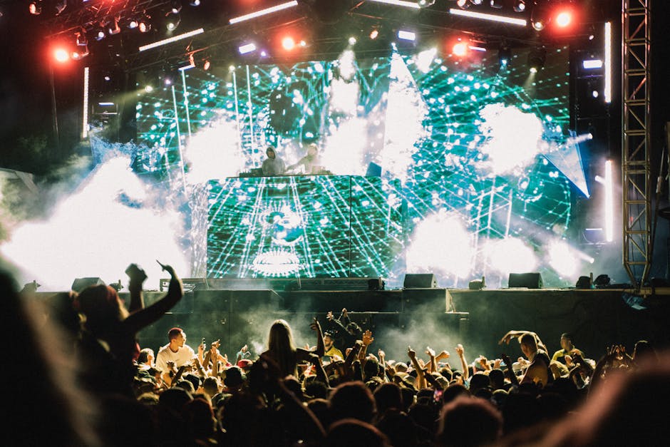 Music Festival Crowd
