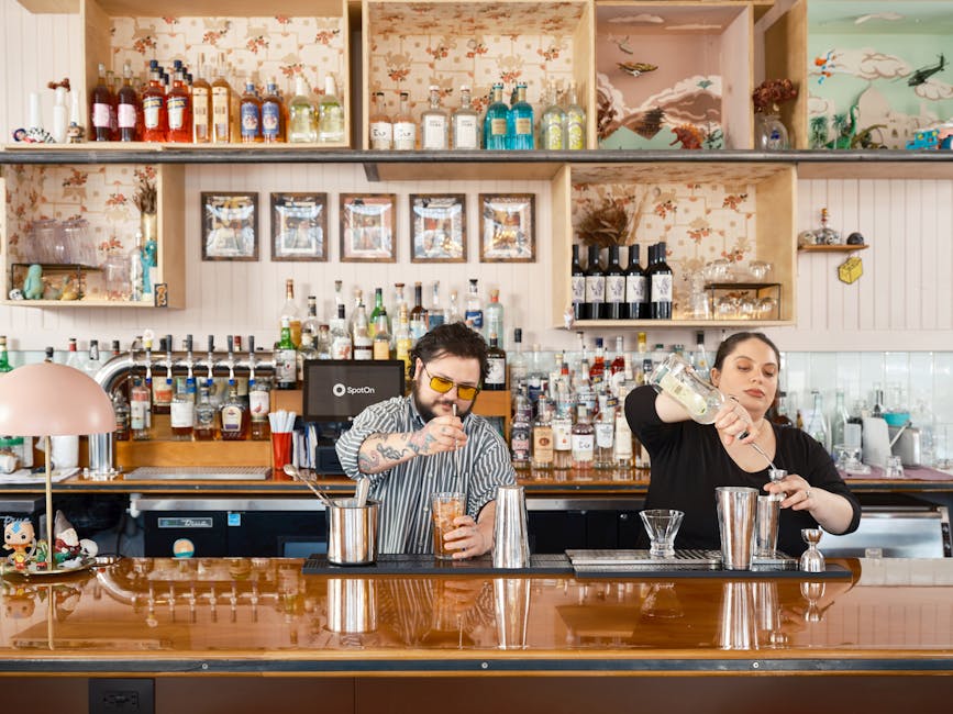 Cocktail Bar Interior